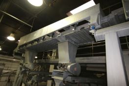 Key S/S Distribution Shaker Deck, M/N 432265-1, S/N 03-105200, Deck Dims.: Aprox. 14' L x 36