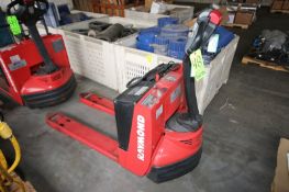 Raymond 4,500 lb. Electric Pallet Jack, M/N 102T-F45L, S/N 102-06-06226, 24 Volt Battery