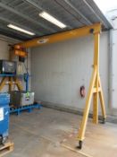 Gantry Crane with Chain Hoist & Trolly