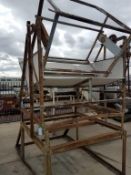 Steel Manual Tote Dumper