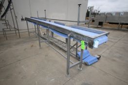 S/S Conveyor, Aprox. 18' L x 16