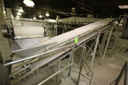 Key Farmo Incline Conveyor, Aprox. 20' L x 18