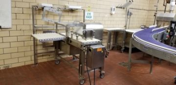 2016 Johnson Industries 2-Way S/S Cheese Cutter, Model 4002, S/N 8408-01, with (3) Cutting Plates,
