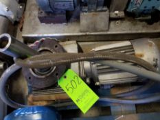 Electric motor with gear box; 1.5HP; 230/460V (Located in Dixon, Illinois) (Rigging and Handling