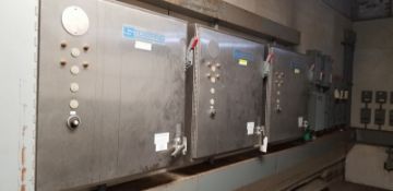 Double O Cheese Vat Control System Includes 2-Door Oakes Burger Panel, with (2) 6’L x 90”H x 21”D AB