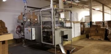 2012 Combi Horizontal Tray Former, Model HTF, S/N HTF07249943, 240V, 3 Phase, with AB MicroLogix