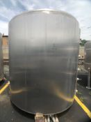 Cherry Burrell 1,500 Gallon S/S Processor, S/N 1500 PAEPADA 87 3094, Top-Mount Bottom Sweep