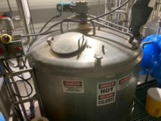 Cherry Burrell S/S Jacketed 1,000 Gallon Processor, Model 1000 PAFP DA – 87 – 3060, Dual Motion