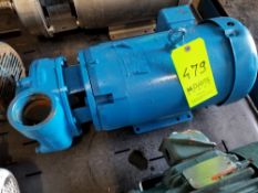 Water pump; 15 HP; 230/460V; 3450RPM (Located in Dixon, Illinois)(Rigging and Handling Fee: $20)
