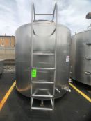 Approx. 1,500 Gallon S/S Processor, Equipped with Top-Mount Bottom Sweep Agitation, CIP Spray