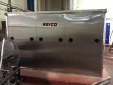 Reyco Systems S/S Vegetable Transfer Blower System, (Located on 2nd Floor)