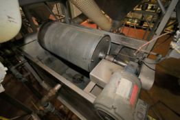 Key S/S Rotary Drum Filter System, Model 414310, SN 91-16187, with 34