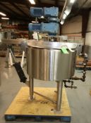 Cherry Burrel Aprox. 75 Gal Hinged Lid S/S Processor / Kettle, SN E-458-90, with Dual Motion