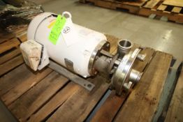 Ampco 20 hp Centrifugal Pump, Model ASP225-2525-25, SN CC-59122-1-1, with 2.5