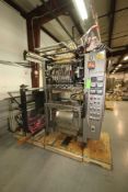 Prodo-Pak 8-Head Pouch Filler, with Infeed Film Station, with Control Adjustments (Rigging & Loading