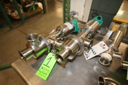 Tri-Clover S/S Flow Diversion Valve, M/N 762TR-227M-2-1/2-316L-1-2, with 2-1/2