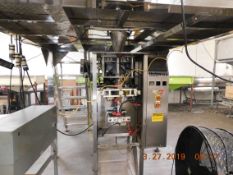 Weigh Pak VFFS, M/N VERTEK, S/N 3181, 208/240 Volts (NOTE: Previously Ran Peanuts in 4 Oz. Bags) (**