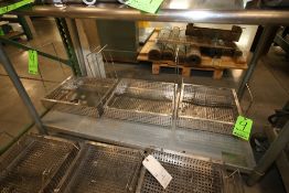 COP S/S Wash Baskets, Internal Dims.: Aprox. 19