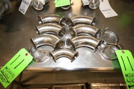 Lot of Assorted S/S Fittings, Includes (6) 2