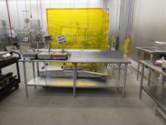 Stainless Steel Table, 96