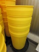Eagle Manufacturing Yellow Food Handling Containers, Model 1656, 19