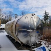 Walker 10,000 Gallon Capacity Refrigerated Insulated Horizontal