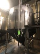 J.H. Lock 1,488 Gallon Fermenter, S/N 87942-1, Jacket MAWP 14.5 PSI, Test