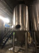 Pacovske Strojirny Pacov 2029 Gallon S/S Fermenter, S/N 74153301/2, (2Tan