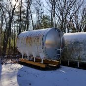Cherry Burrell 5000 Gallon Capacity Horizontal Insulated Storage Tank,