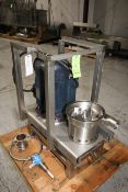 Tri-Blender Mounted on S/S Frame with Leeson 25 HP, 3350 RPM Motor, 2-1/2
