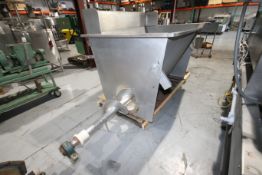 Blonco S/S Grinder, M/N 1, S/N 11/10/72, Internal Dims.: 71-1/2