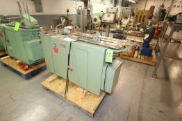 Sivans Carton Erector Conveyor, M/N CONVEY-O-MAT, S/N 92-54L-265, with Head Assembly, Mounted on