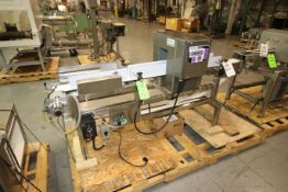 Fortress Phantom S/S Metal Detector, with S/S Straight Run of Conveyor, Product Opening: Aprox.