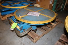 Bishamon 3,000 lb. EZ-Loader Self Leveling Pallet Carousel Positioner, M/N EZ-30, S/N EZ9908172,