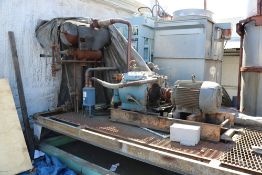 Vilter 4-Cylinder Refrigeration Compressor Skid, M.N 320, Ran R-22 Feon