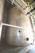 35,000 Gal. Single Wall S/S Holding Tank, Aprox. 17' 4