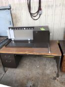 L-Shaped Desk, with Bottom Drawers