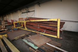 Lift System with Uprights & Platform, with Pulley System, Aprox. 18' Long Main Upright