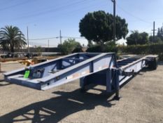 ISO 40' Step Deck Trailer, Chassis for 20' ISO Tank Containers