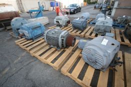 Assorted Motors, 1-RAM 250 hp Motor, 3545 RPM, 1-200 hp Motor, 1780 RPM, 460 Volts, 1-Uniclosed