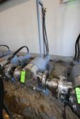 Tri-Clover Positive Displacement Pump, M/N PR300-6F-TC1-4-SL-S, S/N U1897, with 4