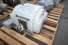 U.S. Electric Uniclosed 100 hp Motor, S/N 03358-00-168, 1181 RPM, Type H, 220/440 Volts