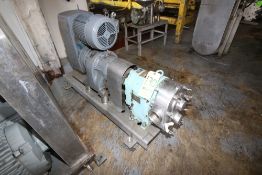 Nakamura 5 hp Positive Displacement Pump, M/N RMU, Type 125VTZB, Size 3, with 3