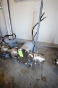 Tri-Clover Positive Displacement Pump, M/N PR300-6F-TC1-4-SL-S, S/N 89066, with 4