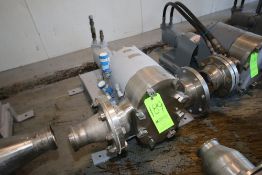 Tri-Clover Positive Displacement Pump, M/N PR300-6F-TC1-4-SL-S, S/N T9730J, with 4