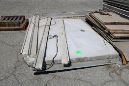 9' W Freezer Drive Thru Doors