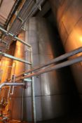 50,000 Gal. Single Wall S/S Holding Tank, Aprox. 17' 3