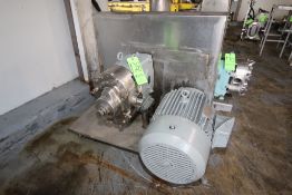 WCB 10 hp Positive Displacement Pump, M/N 130, S/N 190644-96, with 3