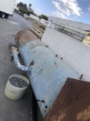 High Pressure Horizontal Ammonia Receiver, Nat'l BD: 22004, 300 PSI MAX. W.P.