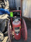 Vintage Rolling Fire Extinguisher